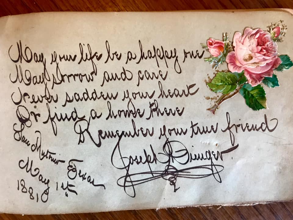 A Note From The&nbsp;Past